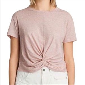 Allsaints Carme Pink Shirt Size Small